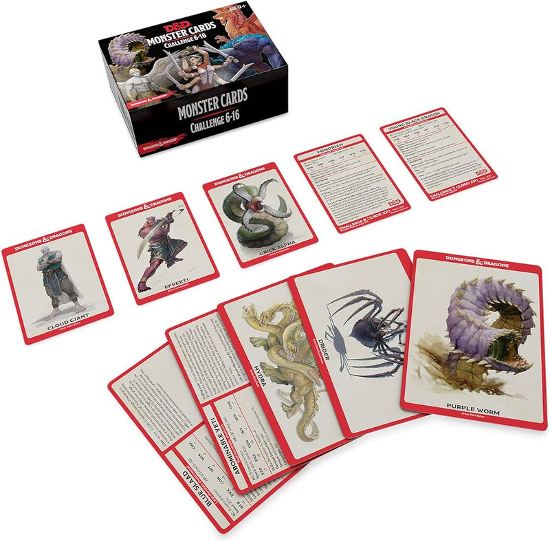 Dungeons & Dragons Spellbook Cards: Monsters 6-16