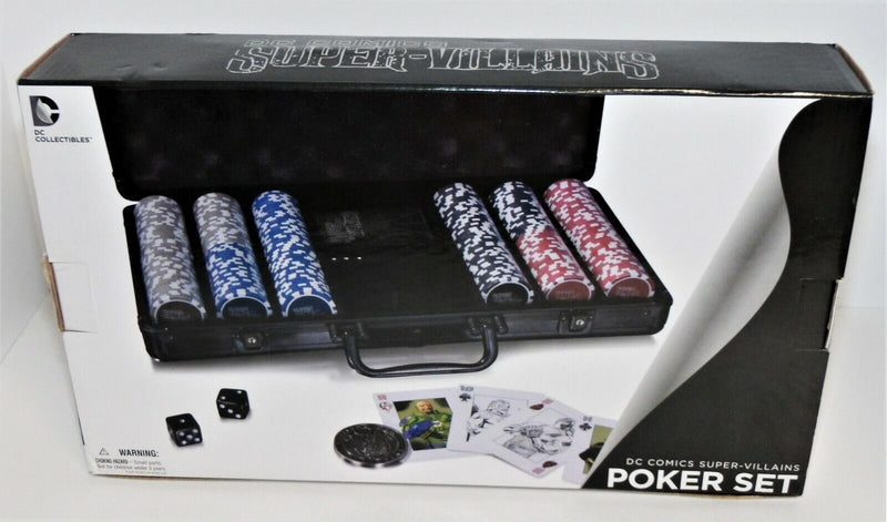 DC Comics Super Villains Poker Set