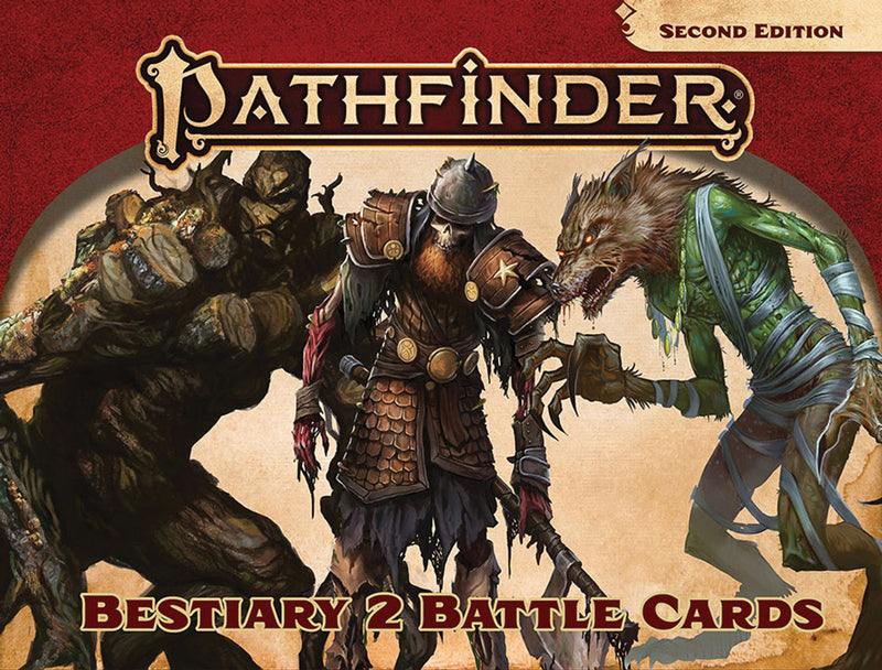 Pathfinder 2e Bestiary 2 Battle Cards