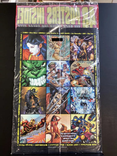 Wizard: The Guide to Comics Special Edition 1998 - Poster Mania! '98 Special X-Men Girls cover SEALED