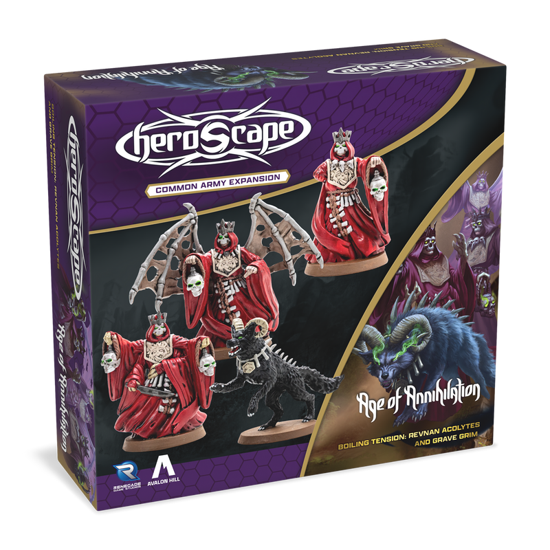 Heroscape - Revnan Acolytes and Grave Grim Army Expansion