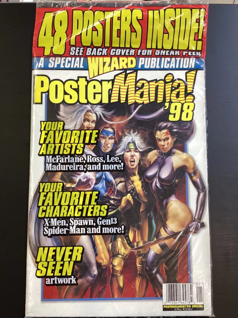 Wizard: The Guide to Comics Special Edition 1998 - Poster Mania! &