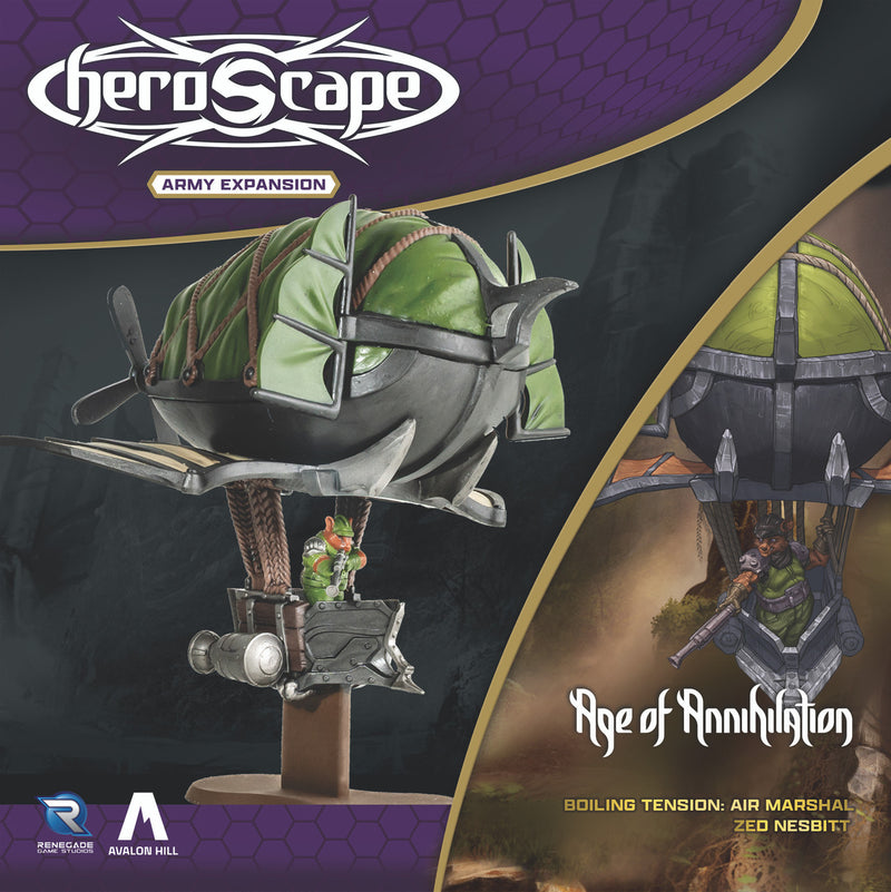 Heroscape - Air Marshal Zed Nesbitt Army Expansion