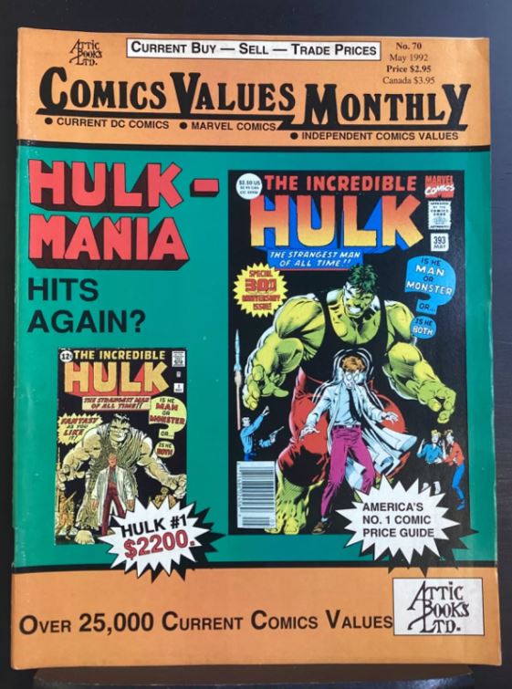 Comics Values Monthly 