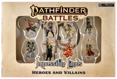Pathfinder Battles Impossible Lands - Heroes and Villains Boxed Set