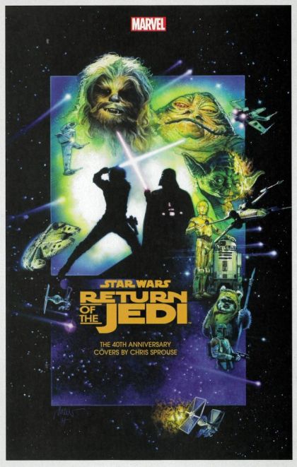 Star Wars: Return Of The Jedi - The 40th Anniversary Covers By Chris Sprouse 