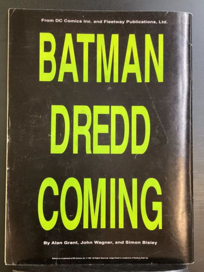 Comics Values Monthly #64 - Batman/Judge Dredd cover (Direct Edition) (damaged)