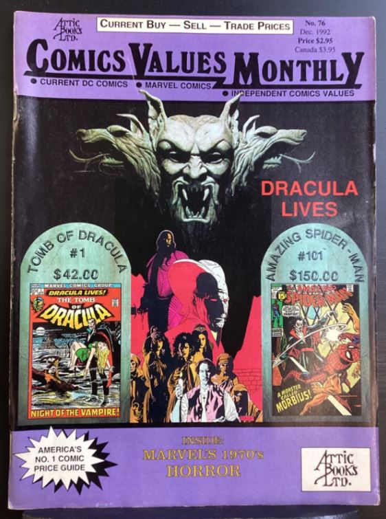 Comics Values Monthly 