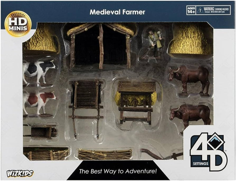 Wizkids 4D Settings Medieval Farmer