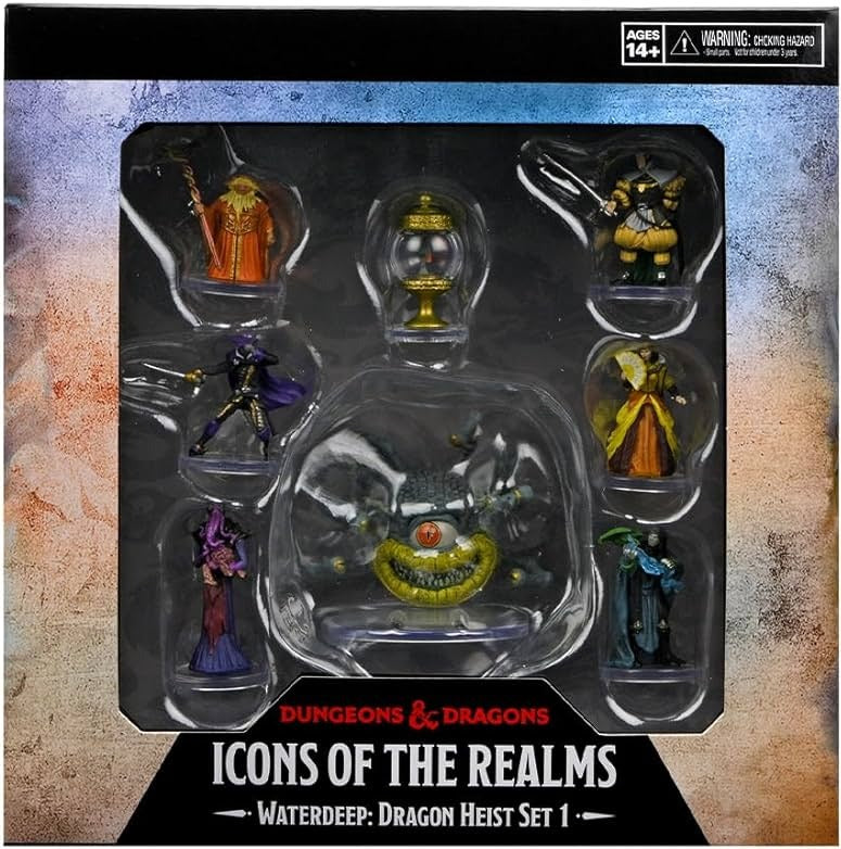 D&D Icons of the Realms: Waterdeep Dragon Heist Box Set 1