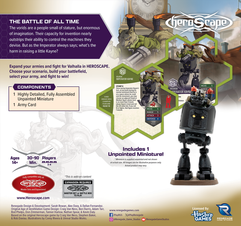 Heroscape - Imperator Kayne Army Expansion