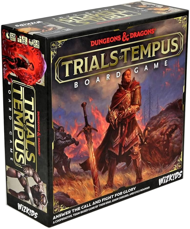 Dungeons & Dragons: Trials of Tempus Board Game Standard Edition