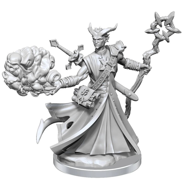 Dungeons & Dragons Frameworks: W01 Tiefling Warlock Male