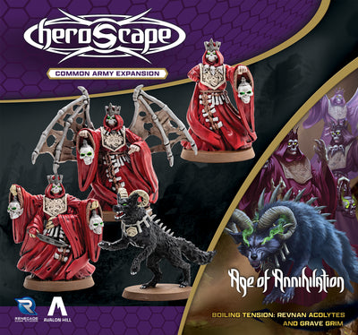 Heroscape - Revnan Acolytes and Grave Grim Army Expansion