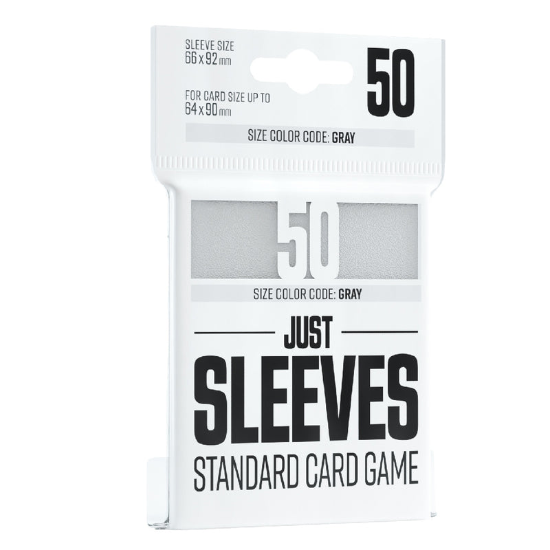 Just Sleeves - Standard Card Size - White (50 count)