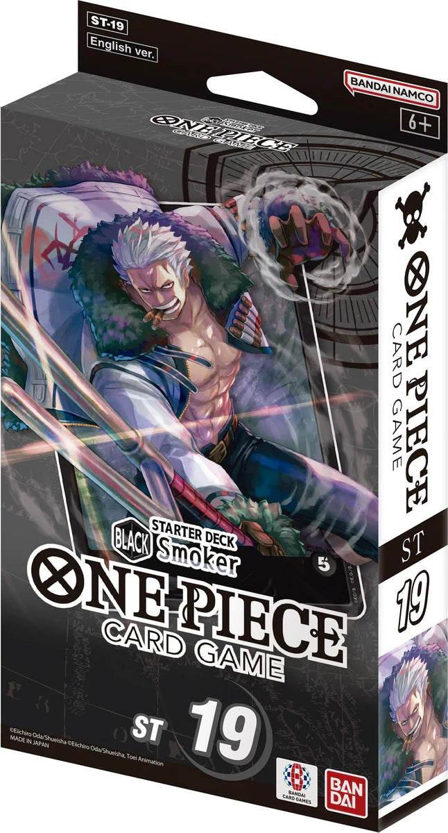 One Piece Collectible Card Game Starter Deck Black Smoker (St-19)