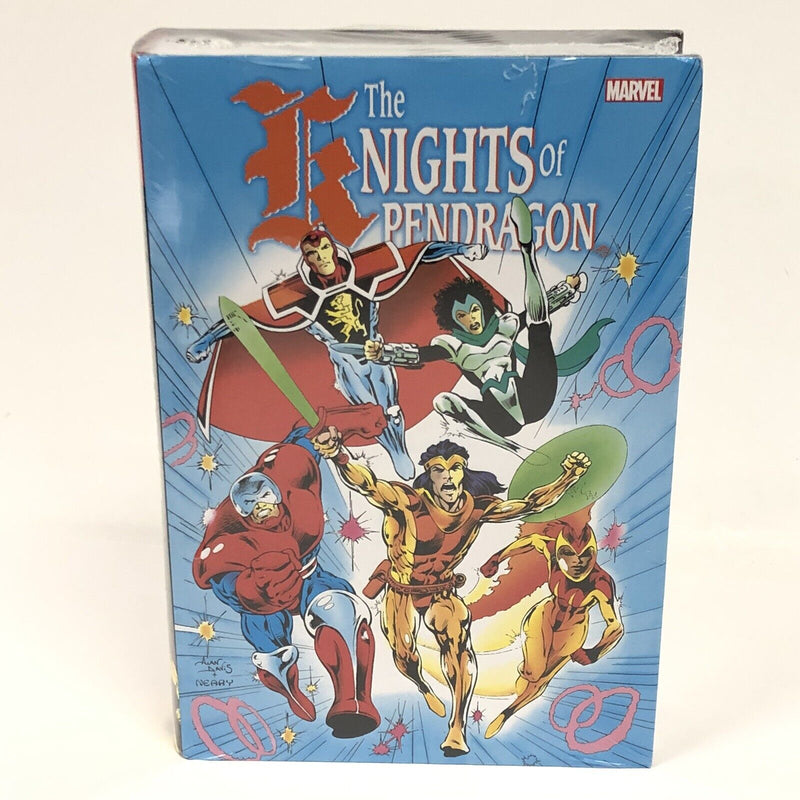 Knights Of Pendragon Omnibus Hardcover Alan Davis Second Series Direct Market Variant