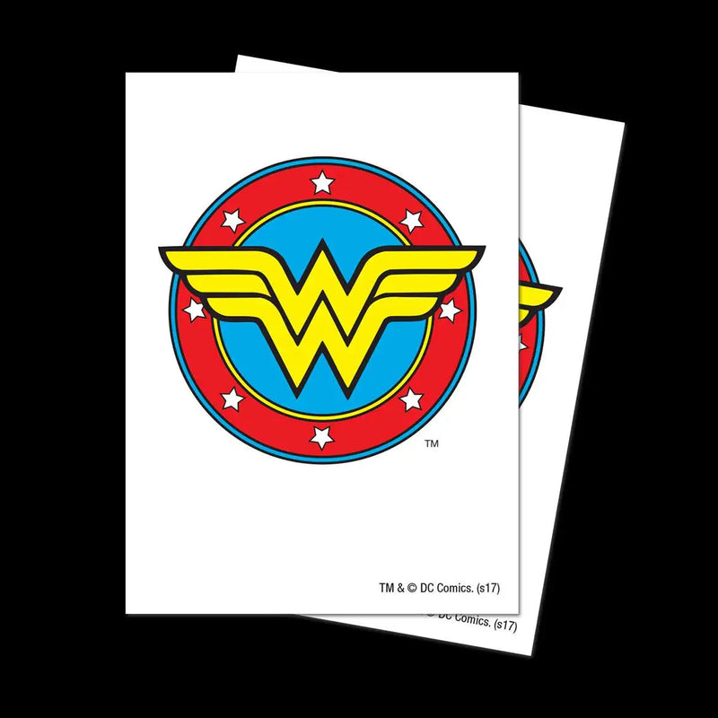 Ultra Pro Justice League Deck Protector - Wonder Woman Standard Card Sleeves (65 Count)