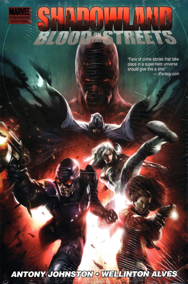 Shadowland Premium Hardcover Blood On The Streets