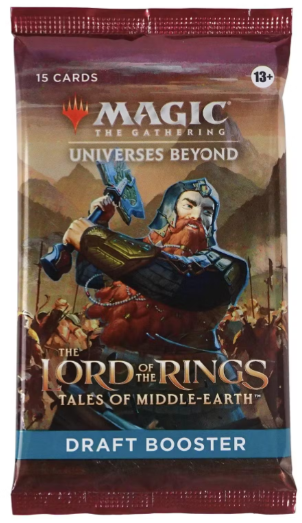 Magic the Gathering Lord of the Rings Draft Booster Pack