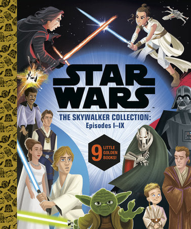 Star Wars Episodes I - IX Little Golden Book Collection