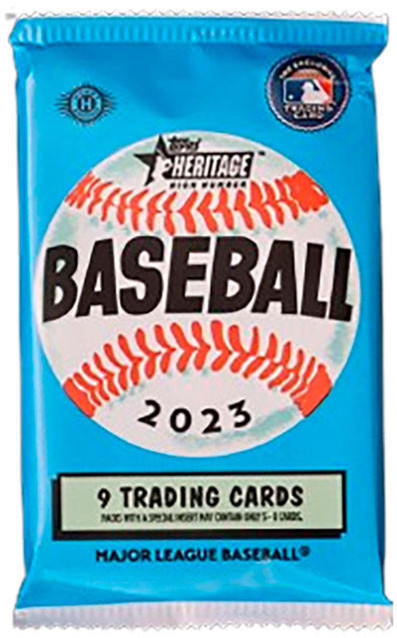 2023 Topps Heritage High Number Baseball Hobby Pack