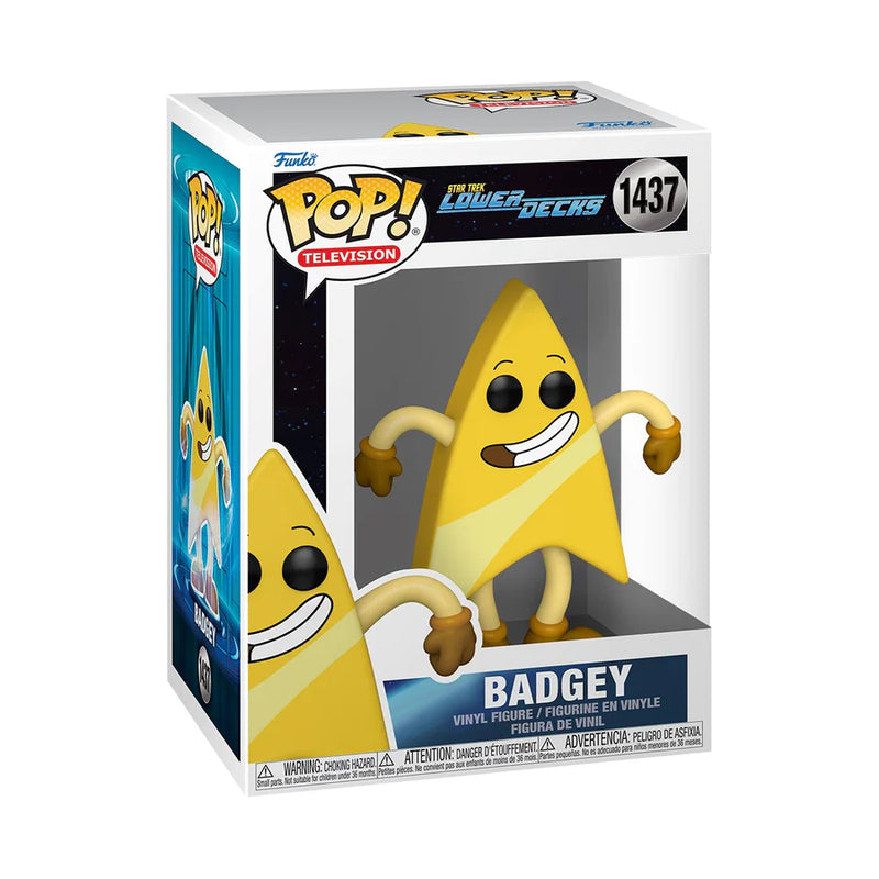 Pop TV Star Trek Lower Decks Badgey Vinyl Figure