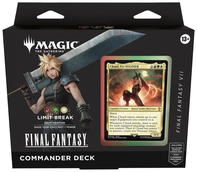 Magic The Gathering Final Fantasy Limit Break Commander Deck