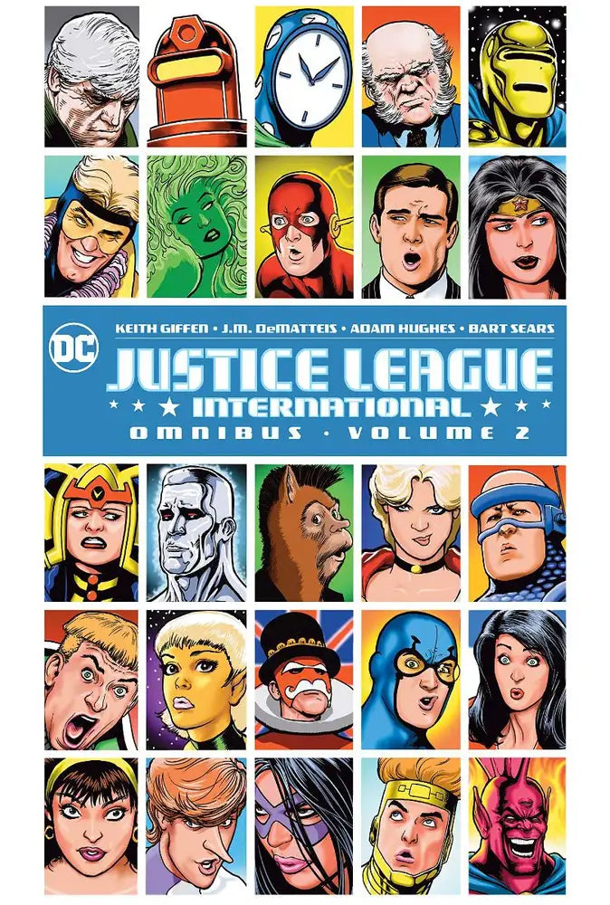 Justice League International Omnibus Hardcover Book 02