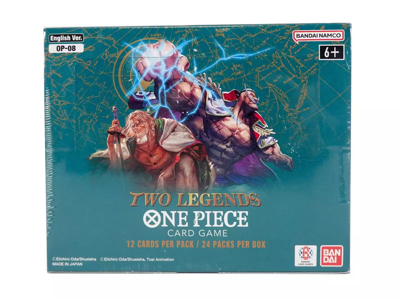 One Piece Collectible Card Game Two Legends Booster Box (24ct) Op-08