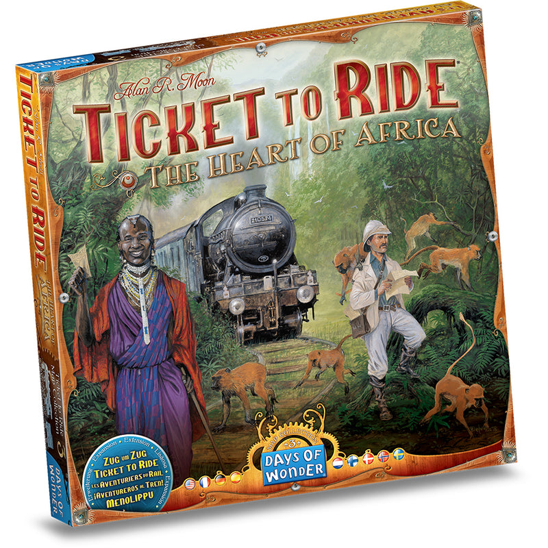 Ticket to Ride: Heart of Africa Map Collection 3