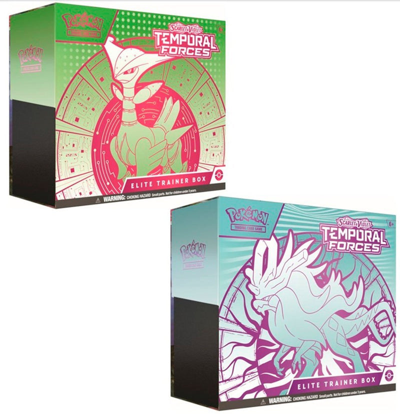 Pokemon Scarlet & Violet - Temporal Forces Elite Trainer Box