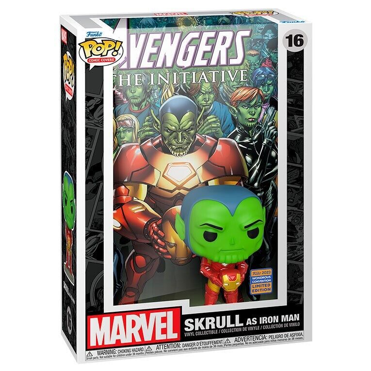 POP! Comic Cover Marvel - Skrull as Iron Man Vinyl Figure Wondrous Con Limited Edition