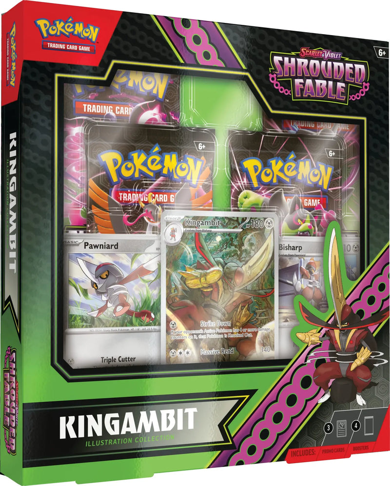 Pokemon Scarlet & Violet - Shrouded Fable Kingambit Illustration Collection