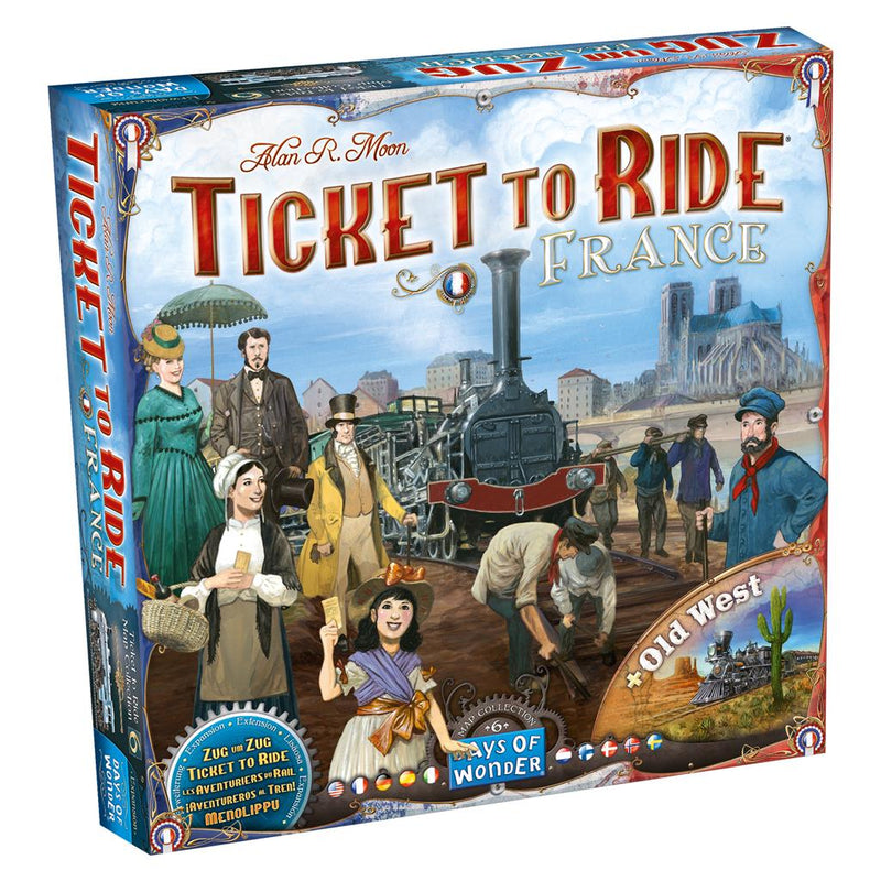 Ticket To Ride Map Collection 6 - France and Old West