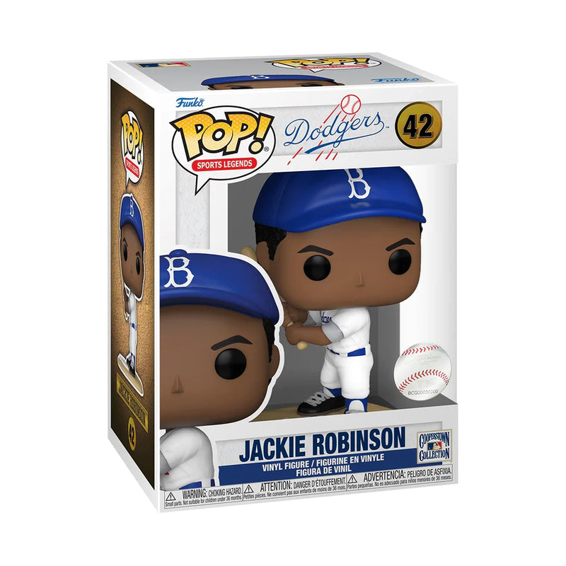 Pop MLB Legends- Jackie Robinson Vinyl Figure