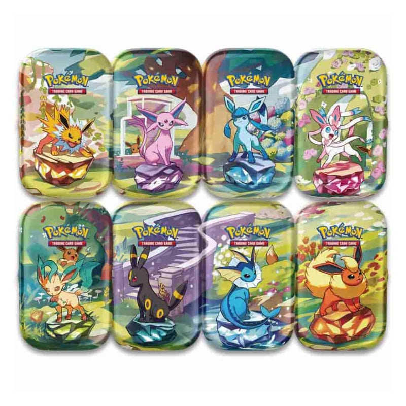 Pokemon Scarlet & Violet Prismatic Evolutions Mini Tin