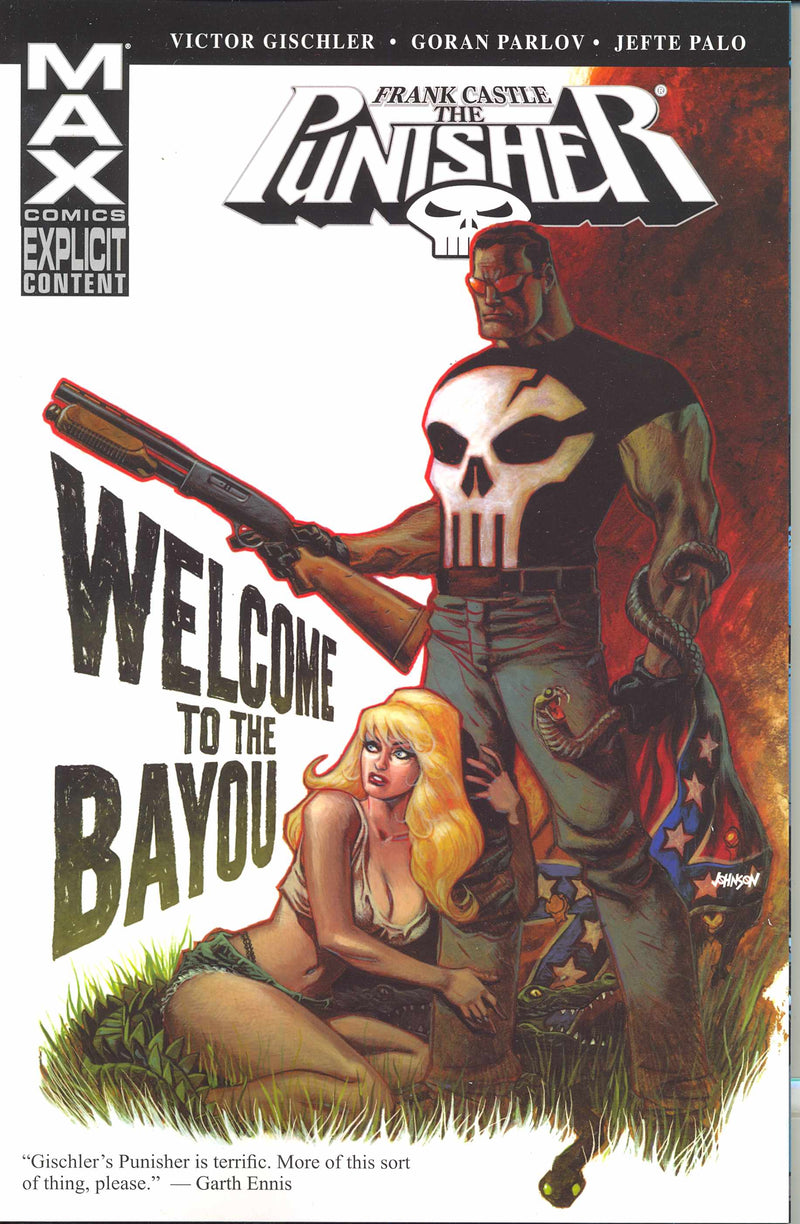 Punisher Frank Castle Max TPB Welcome To Bayou (Mature)