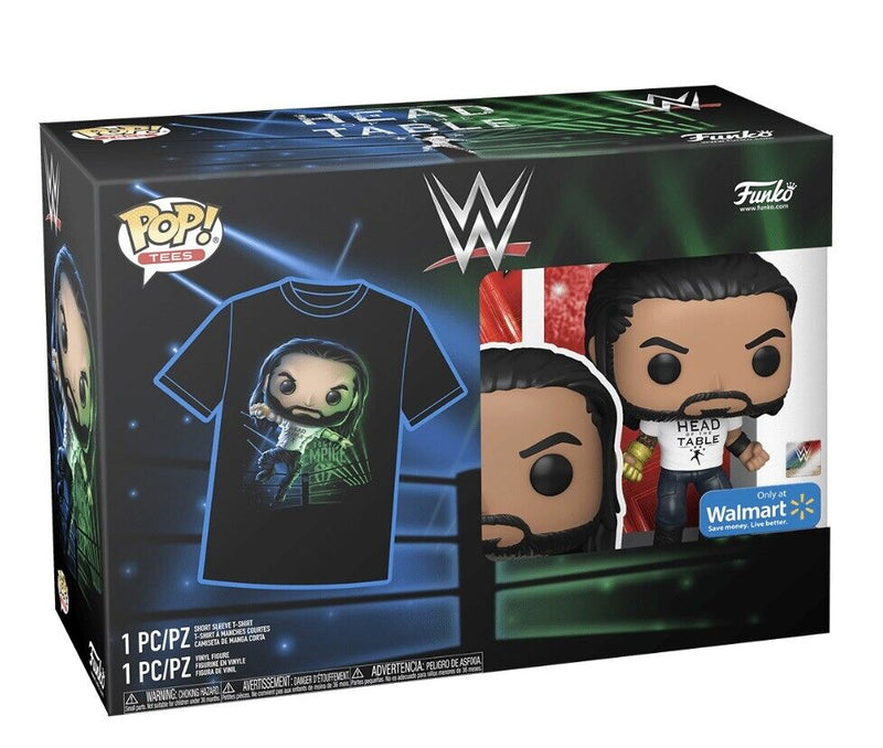 POP! Collectors Box: WWE Roman Reigns Head of the Table POP! & Tee (XL) (Wal-Mart Exclusive)