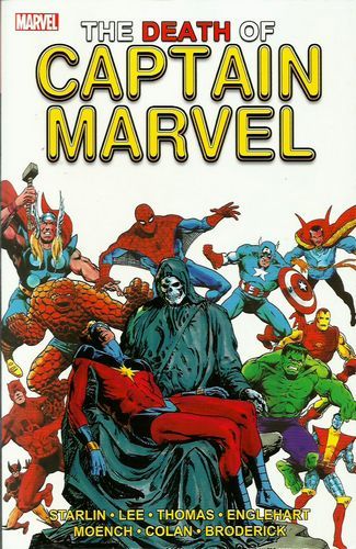 Captain Marvel TPB Death Of Captain Marvel New Printing