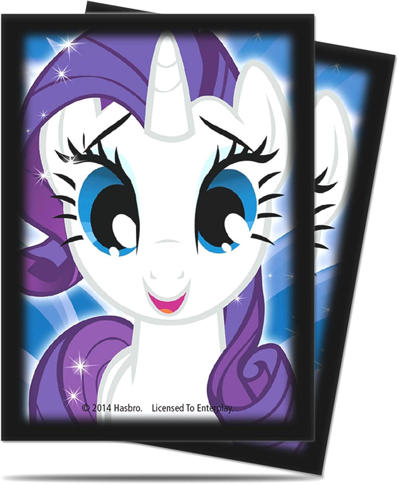 My Little Pony Rarity Sparkle Deck Protector Sleeves (65 Count)