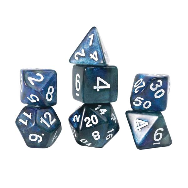 RPG Dice Set (7): Treasure Series - Sapphire