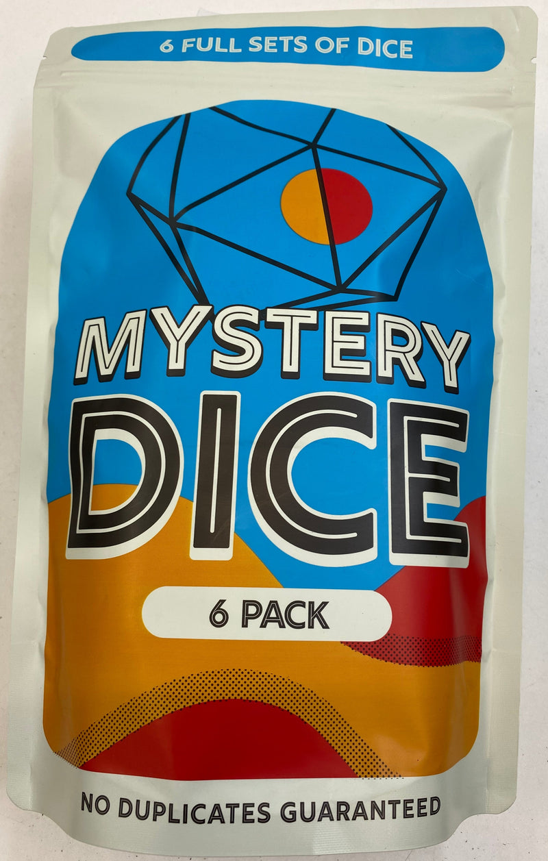 Mega Mystery Dice Pack - Six Sets of Polyhedral 7 Die Sets