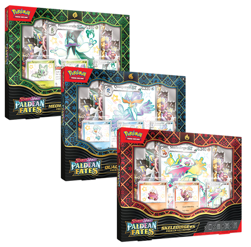 Pokemon Scarlet & Violet - Paldean Fates Pokemon ex Premium Collection