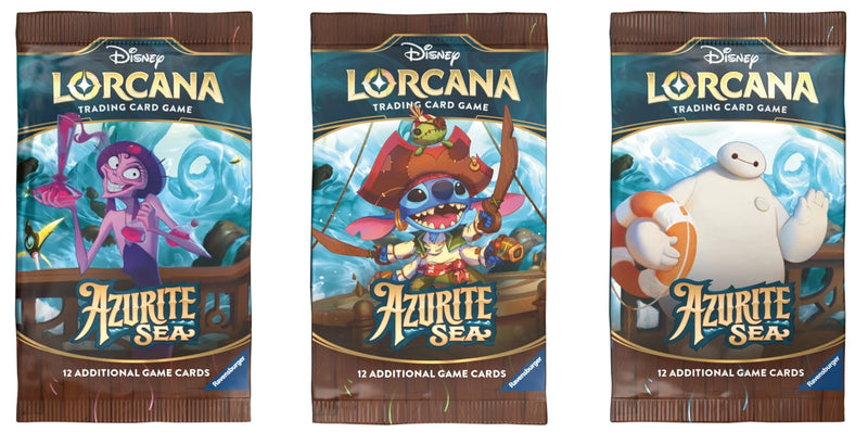 Disney Lorcana Azurite Sea - Booster Pack