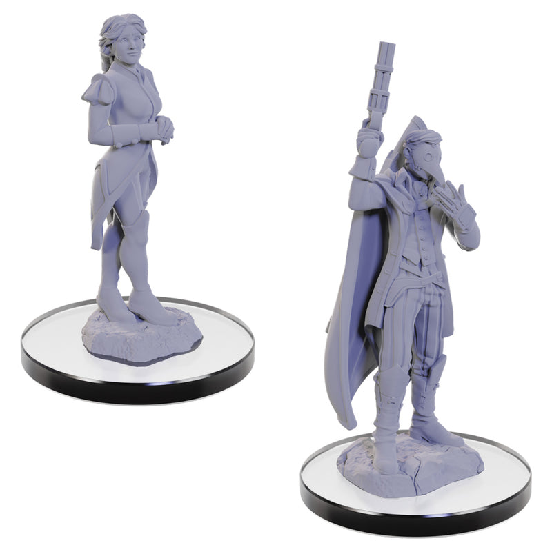 Critical Role Unpainted Miniatures Percival & Cassandra de Rolo
