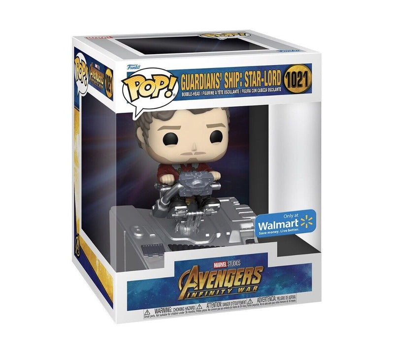 Avengers 3 Infinity War Star-Lord in Guardian’s Ship Diorama Deluxe Pop