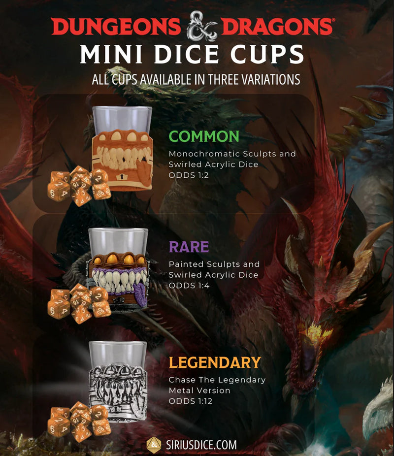 Dungeons & Dragons Mini Dice Cup