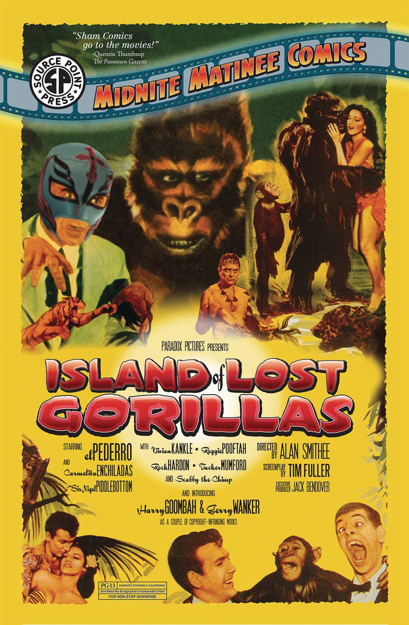 Midnite Matinee Comics Presents Island of Lost Gorillas