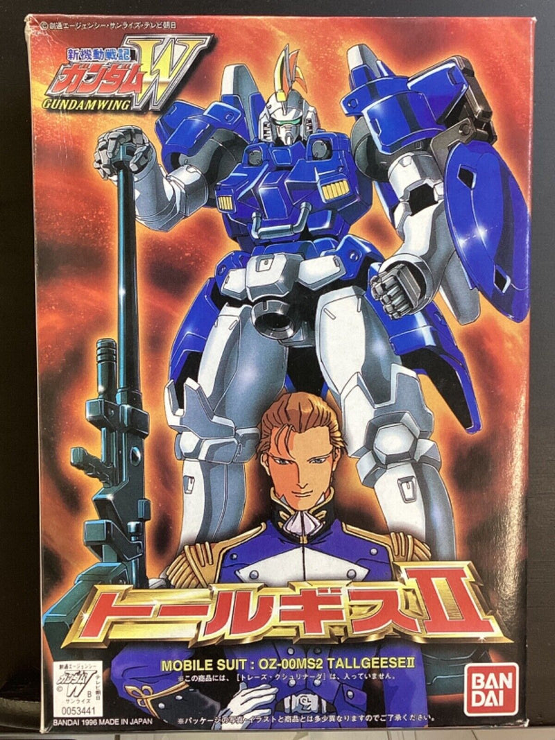 BANDAI GUNDAM WING MOBILE SUIT OZ-00MS2 TALLGEESE II 1/144 SCALE MODEL KIT